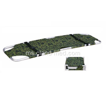 Quarter Aluminum Alloy Folding Stretcher Bed 4-fold stretcher